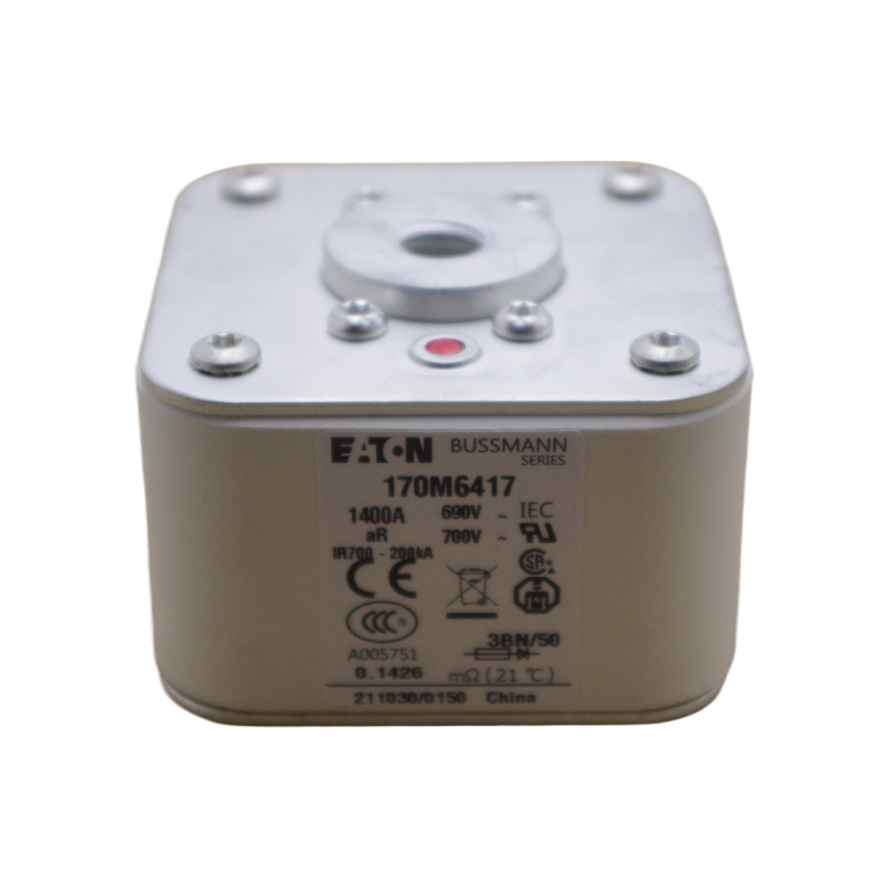 170M6410 170M6413 170M6415 170M6417 Bussmann Eaton Square Body High speed fuses semiconductor protec